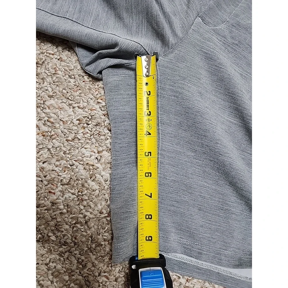 Nike Shorts Men 36 X 9 Gray Chino Flex Slim Performance Golf Belt Buckle Dri-FIT
